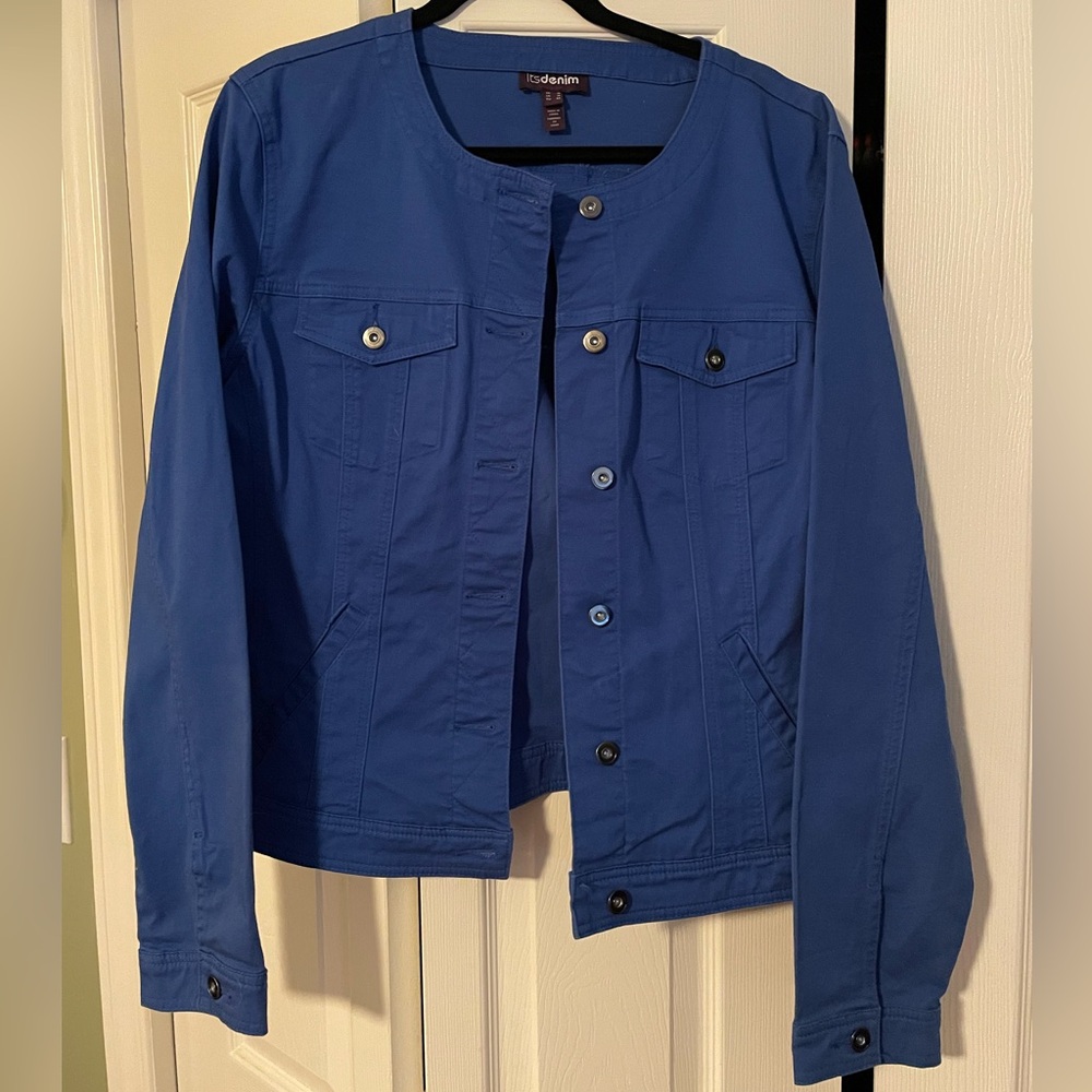 Blue denim jacket